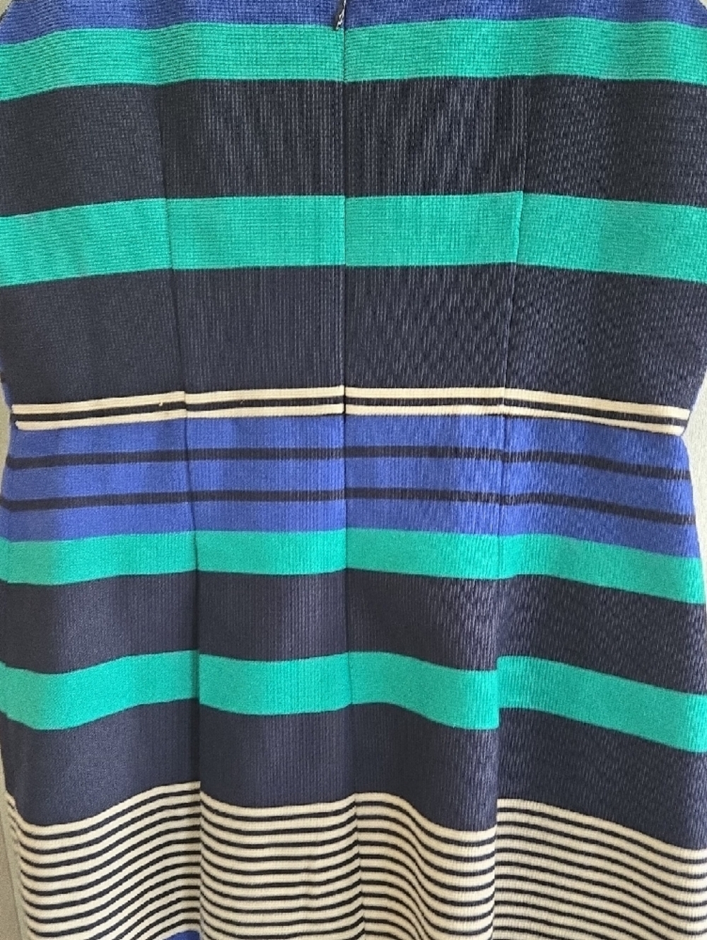 LOFT Heavy Knit Striped Sleeveless Dress – Size 6, Like New - Picture 8 of 11